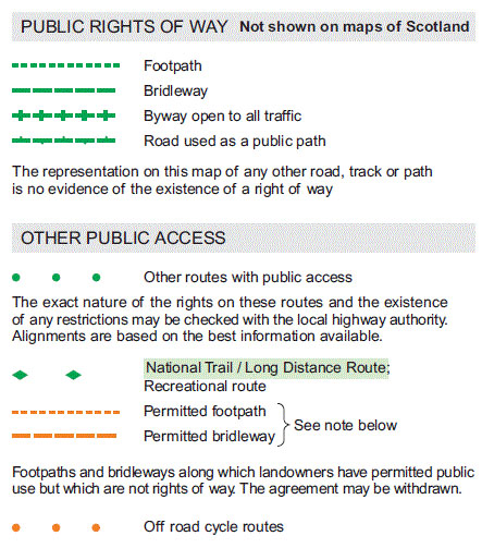 OS Map Key